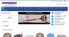 Desktop Screenshot of dartswarehouse.eu