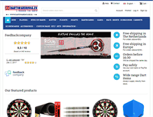 Tablet Screenshot of dartswarehouse.eu