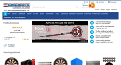 Desktop Screenshot of dartswarehouse.nl